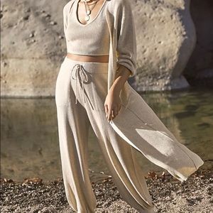 - LIVING IN THIS SWEATER SET IN NATURAL